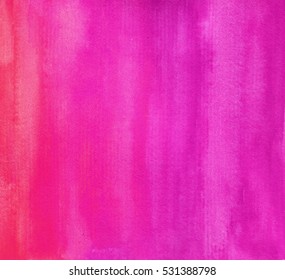 Hot Pink Watercolor Texture. Watercolor Background