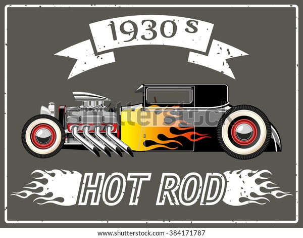 Hot rod\
car