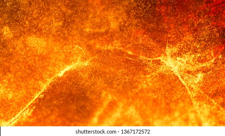 溶岩の背景に熱い火山マグマ 3dレンダリング のイラスト素材 Shutterstock