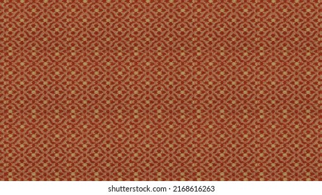 Hotel Red Carpet Texture. Towel Pattern. 3d Rendering.