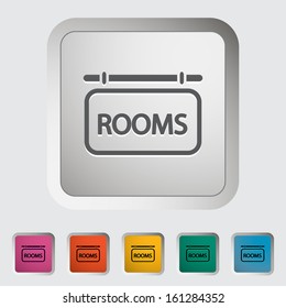 Hotel. Single icon. 