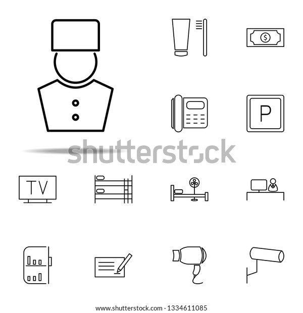 hotel svar icon. Hotel icons universal set for web\
and mobile