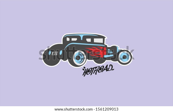hotroad cars logo icon\
art