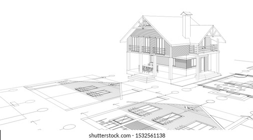 Architectural Drawing Images Stock Photos Vectors