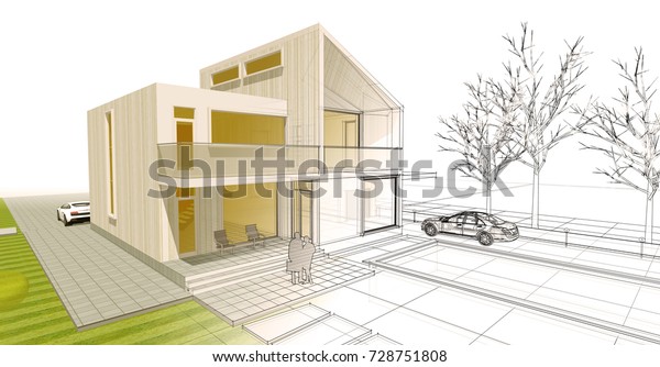 house,
architectural sketch, 3d
illustration