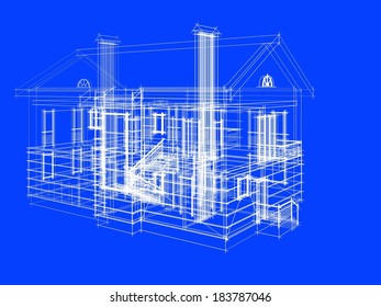 House Design Stock Illustration 183787007 | Shutterstock