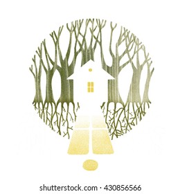 House in the forest