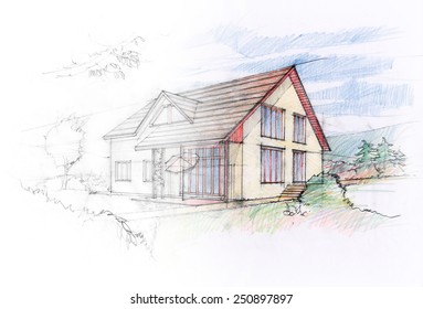House Sketch Design
