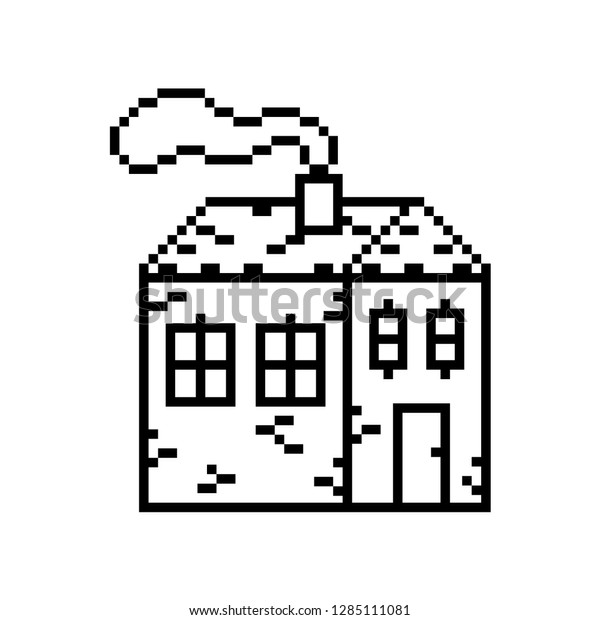 Featured image of post House With Chimney Pixel Art : This may be either intentional or as a restriction on.
