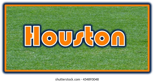 Houston Word Clip Art