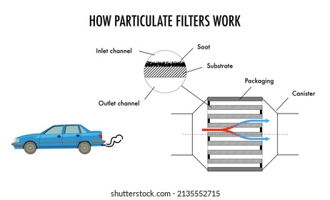 How Automotive Particulate Filters Work