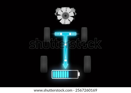 How does a hybrid engine work? When braking or slowing down, the system recovers energy and stores it in the battery, enhancing efficiency and reducing energy loss.
