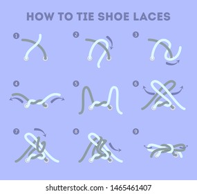 420 How tie your shoes Images, Stock Photos & Vectors | Shutterstock