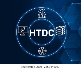 HTDC acronym. High Throughput Data Center, a data center optimized for handling high throughput workloads.