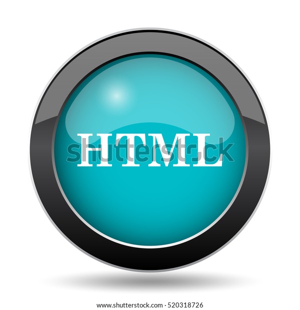 Html Icon Html Website Button On Stock Illustration 520318726