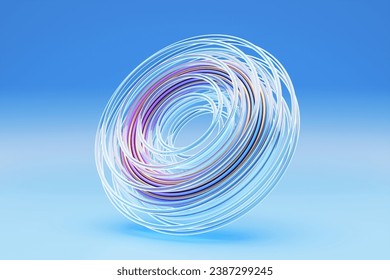 https:www.midjourney.comaccount of a colorful torus. Fantastic cell.Simple geometric shapes