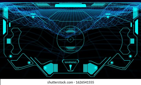 Cyber Security Destroyedshield Destroyed On Electric Stock Vector ...