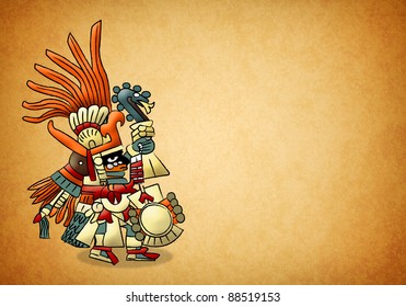 Huitzilopochtli - Aztec - Mexica - God Of Sun