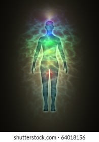 Human Energy Body, Aura, Chakra, Energy