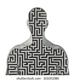 Human maze