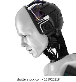 Humanoid Robotic Face