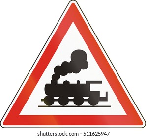 Level Crossing With Barrier Or Gate Ahead Images Stock Photos Vectors Shutterstock