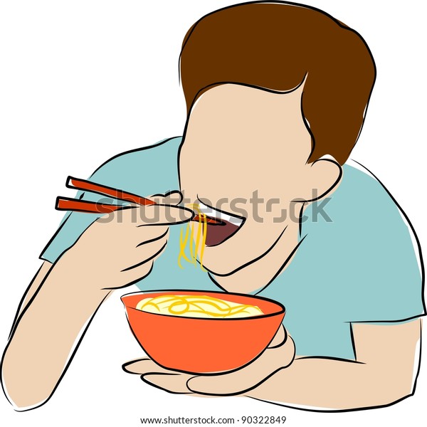 Hungry Stock Illustration 90322849