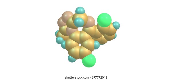 Hydroxybutyric Acid Or GHB Or 4-hydroxybutanoic Acid Is A Naturally Occurring Neurotransmitter And A Psychoactive Drug. It Is A Precursor To GABA, Glutamate, And Glycine. 3d Illustration