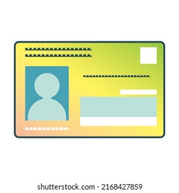 IC Card With A Recorded Personal Identification Number Used In Japan. 