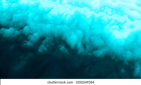Ice Abstract Smoke Background Blue Fog Stock Illustration 1050249284 ...