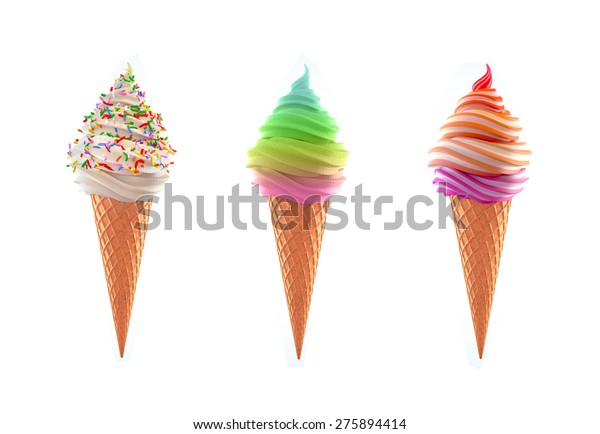 アイスクリームコーン のイラスト素材