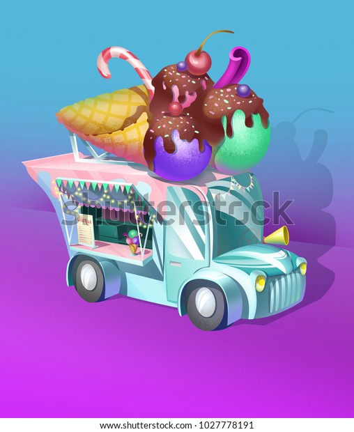 Ice cream\
van