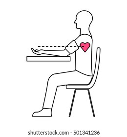 Icon Illustration  Blood Pressure Measurement