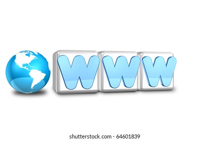 Icon representing the Internet