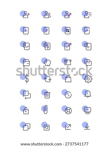 icon set small design white bacground 