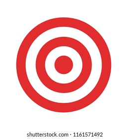 Icon Target Flat Design Stock Illustration Stock Illustration ...