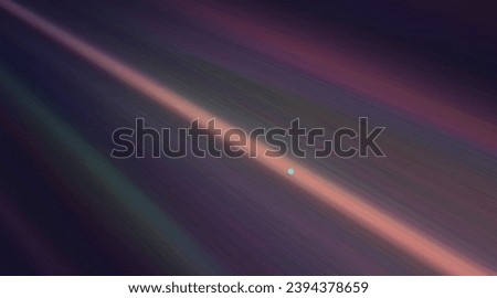 Iconic view 'Pale Blue Dot' image of Earth graphic illustration.