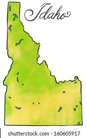 Idaho map