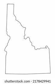 743 Political map idaho Images, Stock Photos & Vectors | Shutterstock