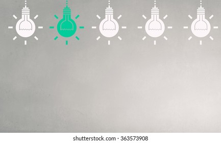 Idea background concept