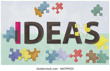 Ideas Creativity Thinking Objective Vision Concept