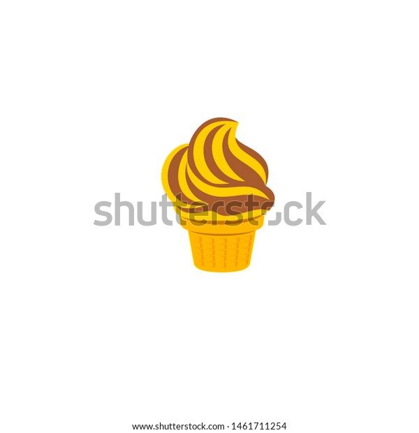 Ideas Drawing Simple Ice Cream Stock Illustration