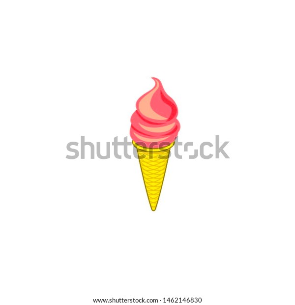 Ideas Drawing Simple Ice Cream Stock Illustration 1462146830