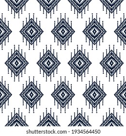 Ikat Patterns Fabric Boho Motif Aztec Textile Fabric Native African American 