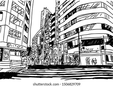 15+ Best New Tokyo Japan City Drawing