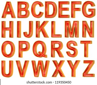 illuminated alphabet