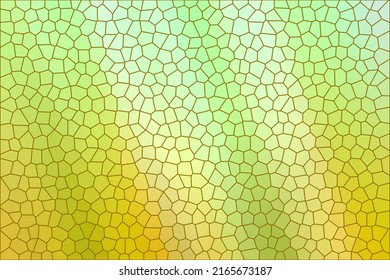 Illuminated Soft Green And Yellow Vintage Glass Texture