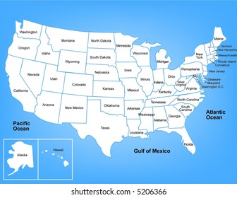 388 Continental us map Images, Stock Photos & Vectors | Shutterstock