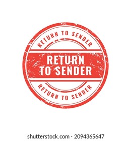 207 Return To Sender Stamp Images, Stock Photos & Vectors | Shutterstock