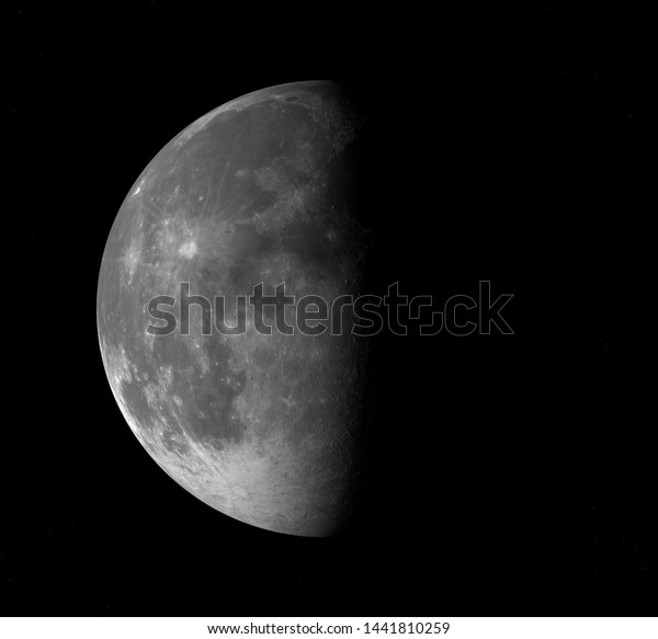 illustration 3d astronomical\
moon phase